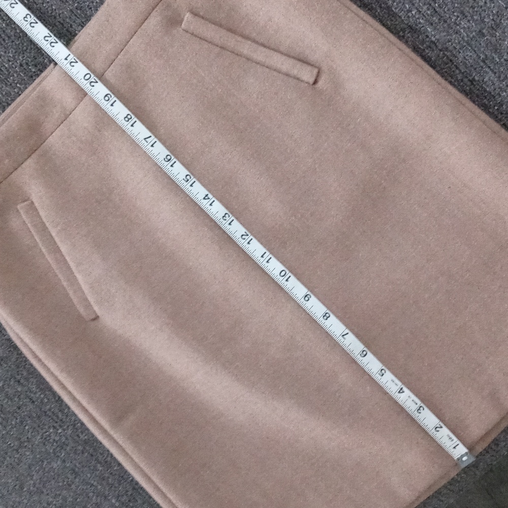 ๐J. Crew๐ - Camel/Tan Wool Skirt - Picture 11 of 11